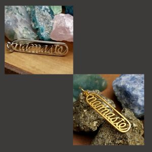 Namaste Word Tag Charms