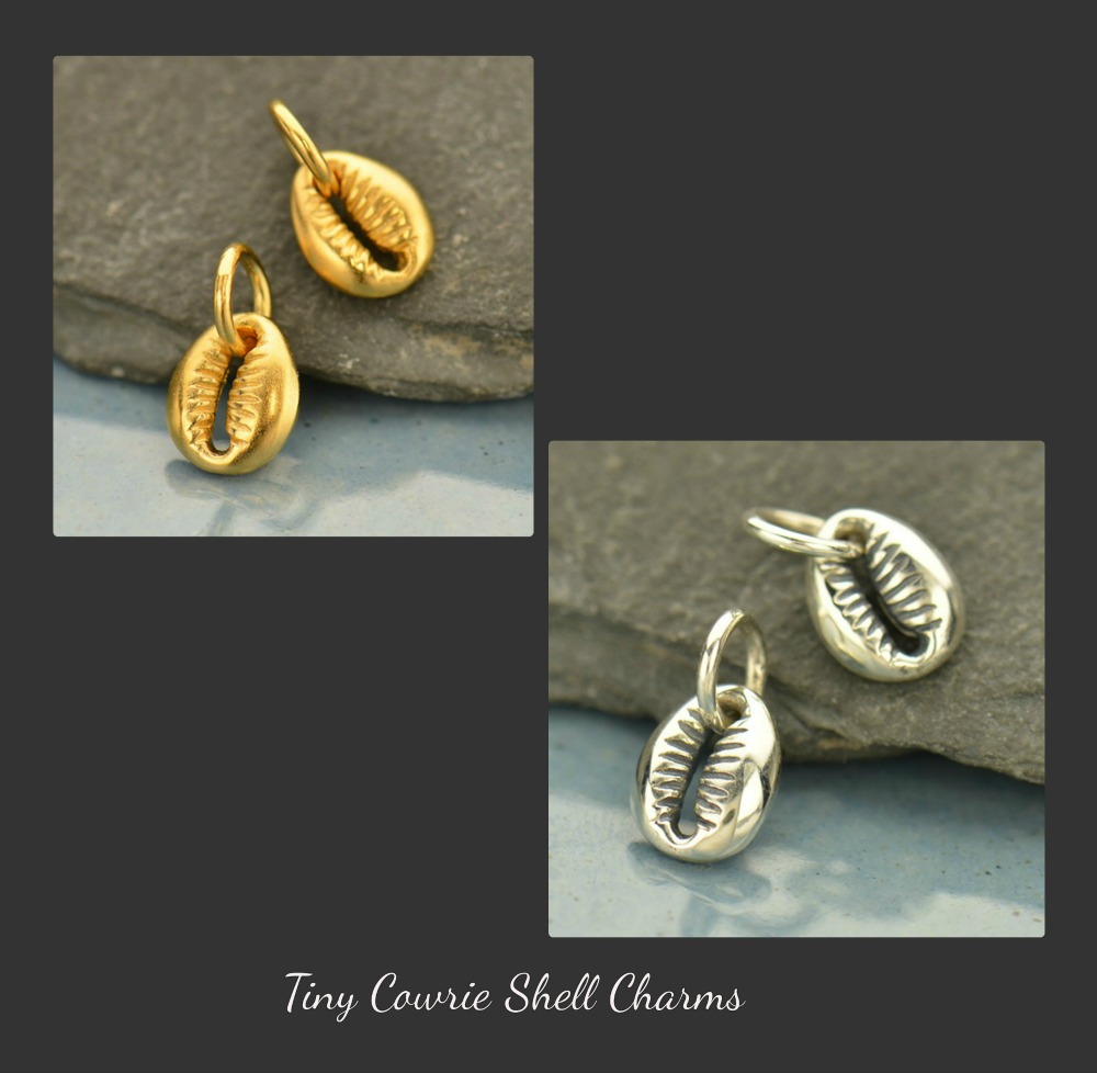 Cowrie Shell Tiny Charms - C1637 