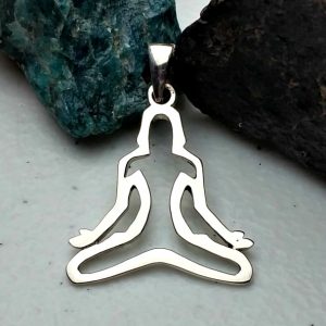 Yoga Lotus Position Pendant - 60% Off Sale