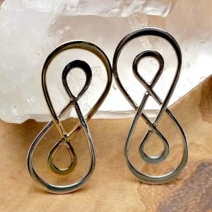 Double Layer Infinity Links - Sterling Silver & Mixed Metal