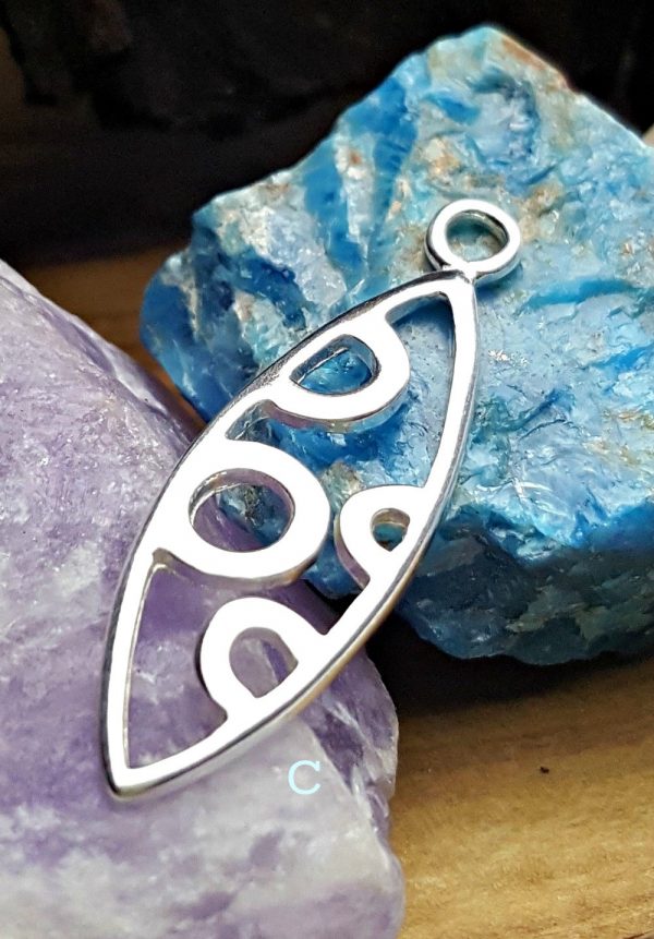 Sterling Silver Marquis Shape Finding - Earring Supplies, Pendants