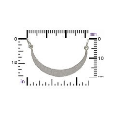 Hammered Crescent Festoon - C3093, Celestial Charms