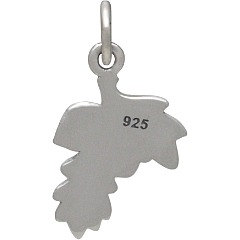 Acorn Pendant - Oak Branch with Two Acorns, C1782, Trees, Woodlands, Autumn, Good Luck, Success