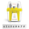 Jeanie Font Metal Number Stamp Set- 4mm Number Stamp Set - Stamping Tools