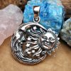 Sterling Silver Shooting Stars Pendant - Sun, Moon, Celestial Collection