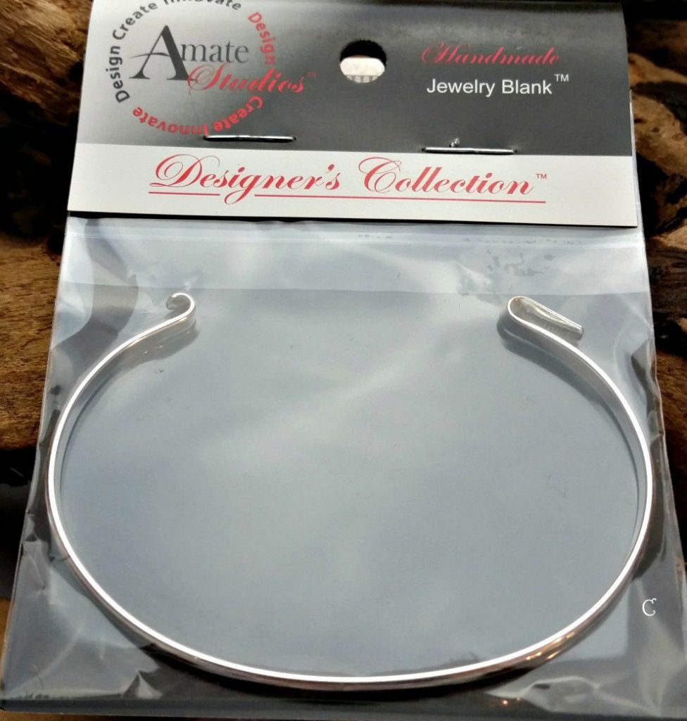 Bracelet Band for Interchangeable Links, 6 Inches.  Silver Plated.,Bangle Bracelets