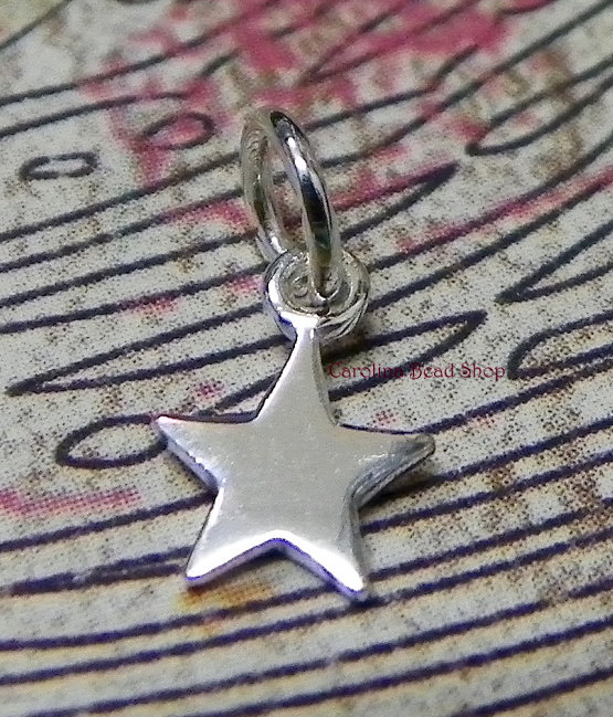 Tiny Star Charm - C862, Celestial Charms, Select Your Favorite Style