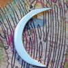 Large Sterling Silver Crescent Moon Charm - Celestial Charms, C1130