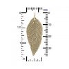Large Heliotrope Leaf Charm - CV394, Woodlands, Nature