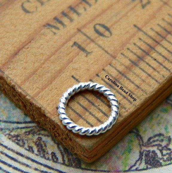 8mm Twisted Closed Jump Rings (10PK)