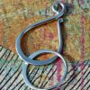 Hook and Eye Clasp, Large, Sterling Silver - C425