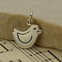 Flat Plate Chick Charm - C1249, Discontinued Item