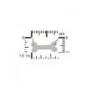 Sterling Silver Dog Bone Stamping Link - C1359, SALE, Pets, Mans Best Friend
