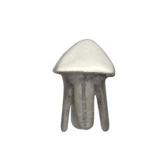 Sterling Silver Pyramid Rivet- embellishments, Findings, Leather Design, C2889