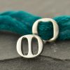 Sterling Silver Buckle Adjuster, Findings, Clasps, C1377
