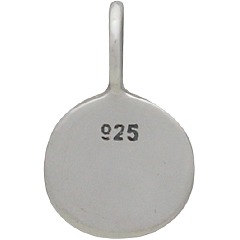 Etched Kitty Cat Charm - C1561, Pet Charms, Animals, Pet Lovers, Stamped Charms