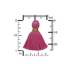 CLOSE OUT SALE - Tassels - Mini Cotton Tassels - C9 Series, Select Your Favorite Style