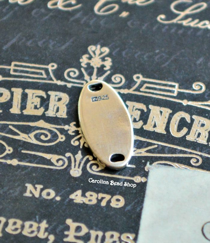 Dream Big - Sterling Silver Word Link -  SALE, Connector Links, Words, Stamped Charms