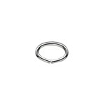 22ga Oval Jump Ring 3x5mm - Bulk Discounts - CJ35, (10PK, 25PK, 50PK, 100PK) - JR4, Findings, Jewelry Supplies, Open Jump Rings