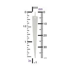 Extra Long Triangle Dangle - C2952, Earring Findings, Necklace Findings, Blank Charms, Stamping Charms