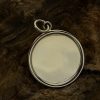 Round Stamping Pendant Sterling Silver  - C2555, Stamping, Engraving,  Blanks