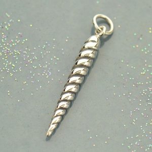 Realistic Unicorn Horn Charm - C1655, Fantasia Collection, Mystical, Magical