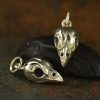 Sparrow Bird Skull Charm - C1613 - Bones, Skeleton, Skull, Sparrow Skull