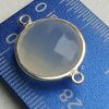 Moonstone Faceted 1 Loop 10mm, 2 Loop 18mm Bezels  - C12995, Stones, Gemstones, Pendants