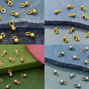 Tiny Dangle Beads - 2107, SOLD IN PACKS OF 10