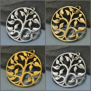 Large Tree of Life Pendants - C476