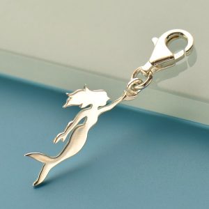 Cutout Mermaid Charm - C1461
