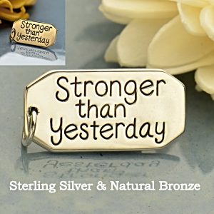 Stronger than Yesterday Pendants - C4003