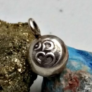Ohm Print Bells - Fine Silver