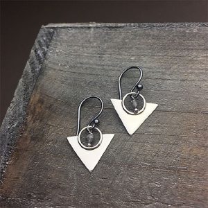 Little Triangle Earrings - Minimalist Designs