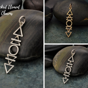 Stacked Elements Charms - S6161