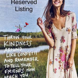 Reserved Listing For Gabrielle